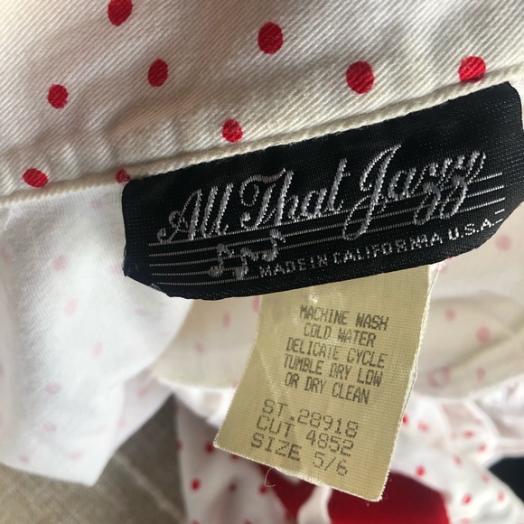 Vintage “All That Jazz” Polka Dot Dress - Picture 4 of 9